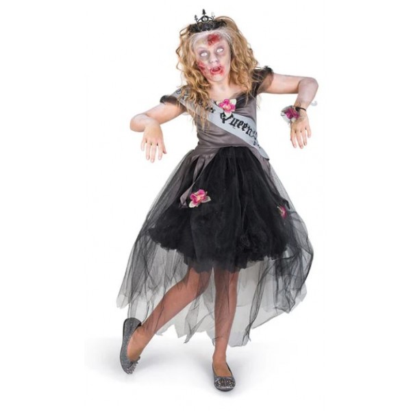Zombie Prom Queen Costume with Accessories - 84507