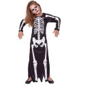 Skeleton Dress Halloween Costume Set for Girls - 84612