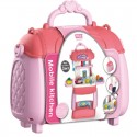 Bowa – Mobile Kitchen Set, Pink - 8781P-T