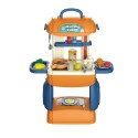 Bowa – Mobile Kitchen Set, Blue - 8783P-T