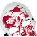 Blood-Stained Skeleton Mask Halloween Costume Accessory - 88779