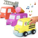 Cocomelon Build and Reveal Musical Vehicles - CM-1003