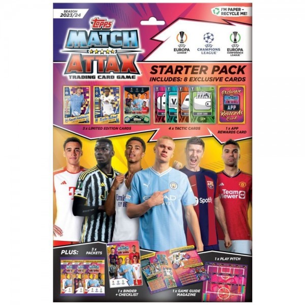 Topps Match Attax 2023/2024 Soccer Card - Starter Pack - FS0004282-T