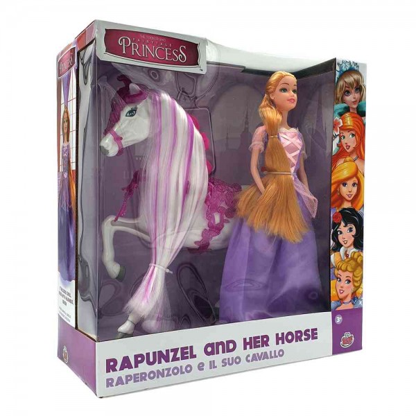 Princess Doll with Horse Rapunzel - GG03023-T
