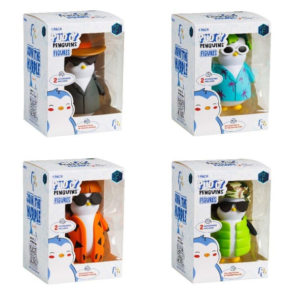 Pudgy Penguins NFT figures 1 pack window box (Series 1) - Assorted 1 Piece - PUP6010-T