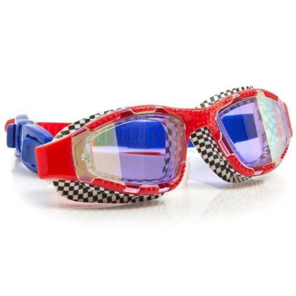 Bling2o Street Vibe Swim Goggles, Belly Flop Red - STREET8B-T 