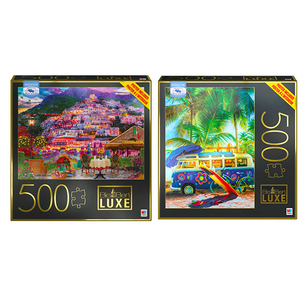 BIG BEN LUXE Jigsaw Puzzle 500 Pieces, Assorted 1 Piece - 6056441-T