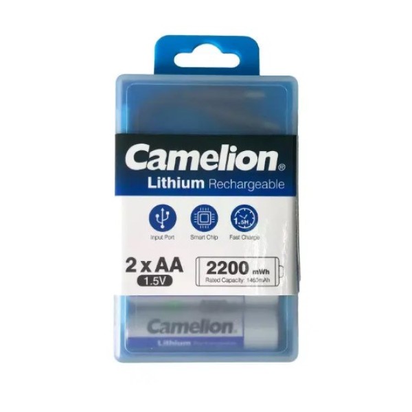 Camelion Rechargeable Lithium Battery - UB-AA2200-PBH2