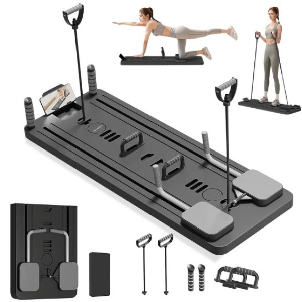 Black Bull Multi-Functional Foldable Pilates Reformer Abdominal Board - UMSB110