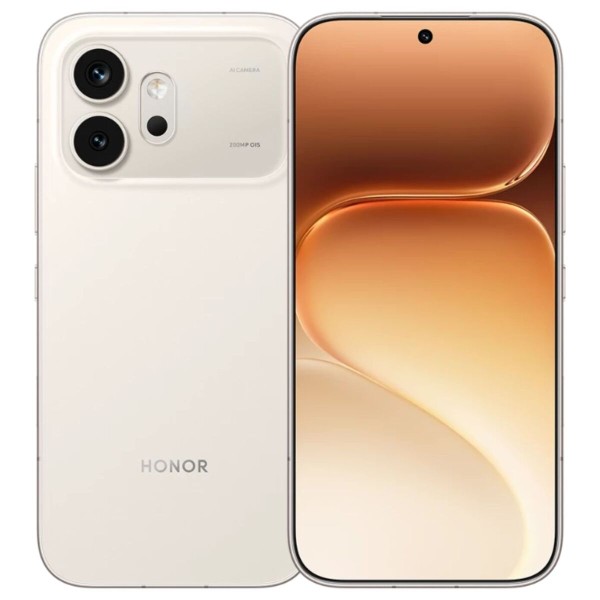 Honor 600 5G Phone, 6.55”, 256GB, 8GB - Gold White