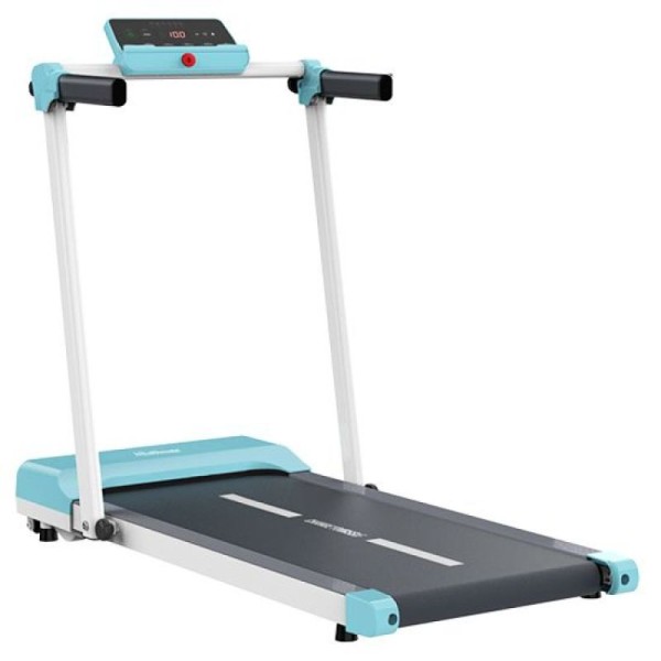 Smart Foldable Home Treadmill Supports up to 110KG, Turquoise - W04D3-T