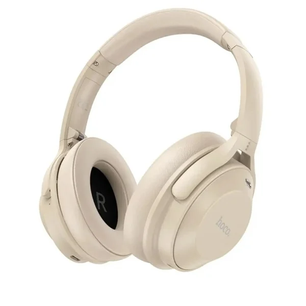 Hoco Noise Cancelation Bluetooth Headset   GOLD -W37