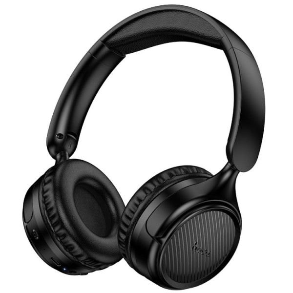Hoco Wave Wireless Bluetooth Headphone, Black - W66