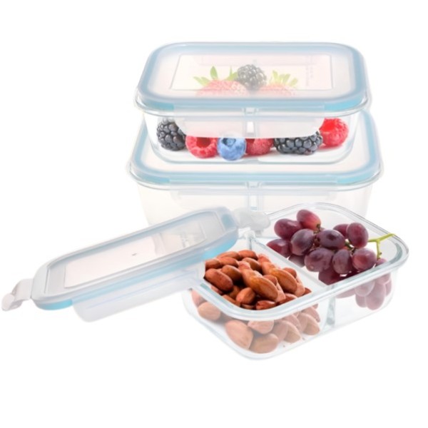 Westinghouse, 3-Piece Glass Food Storage Container Set - WCFC003306A
