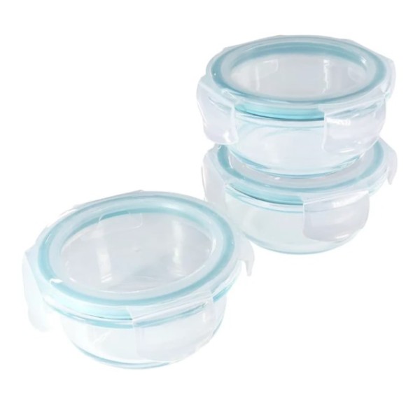 Westinghouse, 3-Piece Round Glass Storage Set - WCFC003606A