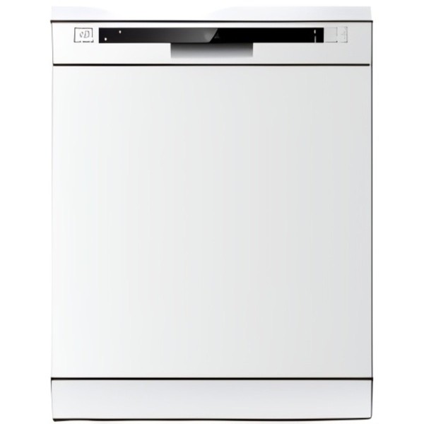 Midea Dishwasher 14 Settings 6 Programs, Silver - WQP14-5201CW-GCC