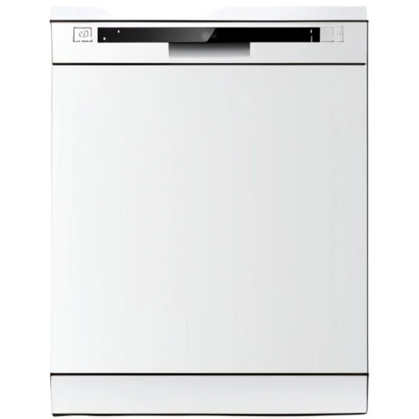Midea Dishwasher 14 Settings 6 Programs, Silver - WQP14-5201CW-GCC