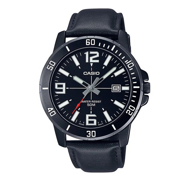 CASIO Analog Watch for Men - MTP-VD01BL-1BVUDF