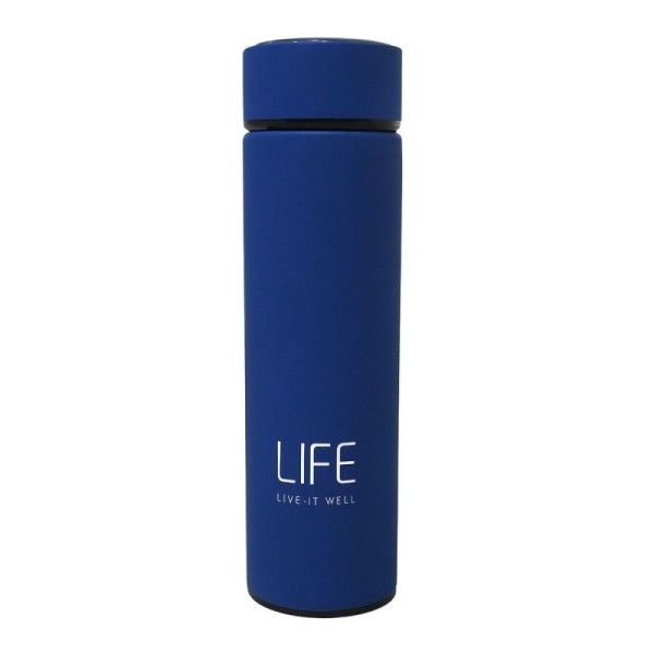 Life Insulated Stainless Steel Water Bottle 500ML - Blue
