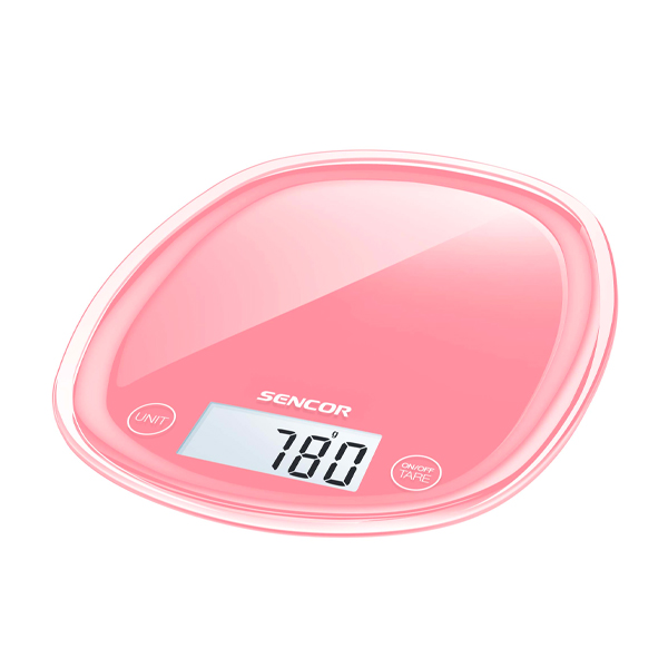 Sencor Kitchen Scale up to 5 KG, Pink - SN14-SKS34RD