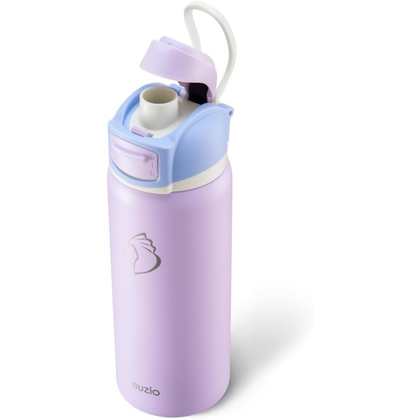 Buzio HuePop Series Insulated Water Bottle 1Litre, Purple - X004IRGJDJ