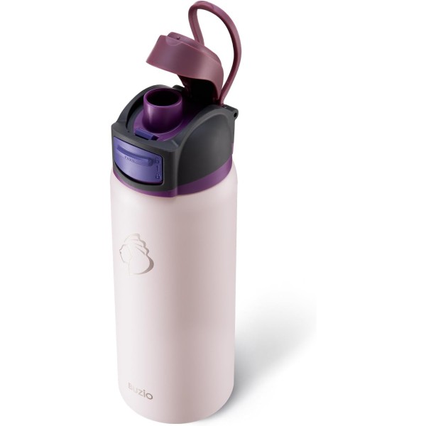 Buzio HuePop Series Insulated Water Bottle 1Litre, Pink - X004IRWV1N