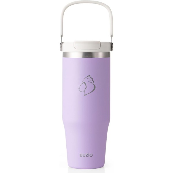 Buzio Swing Series Insulated Tumbler 1Litre, Purple - X004PKB7NL