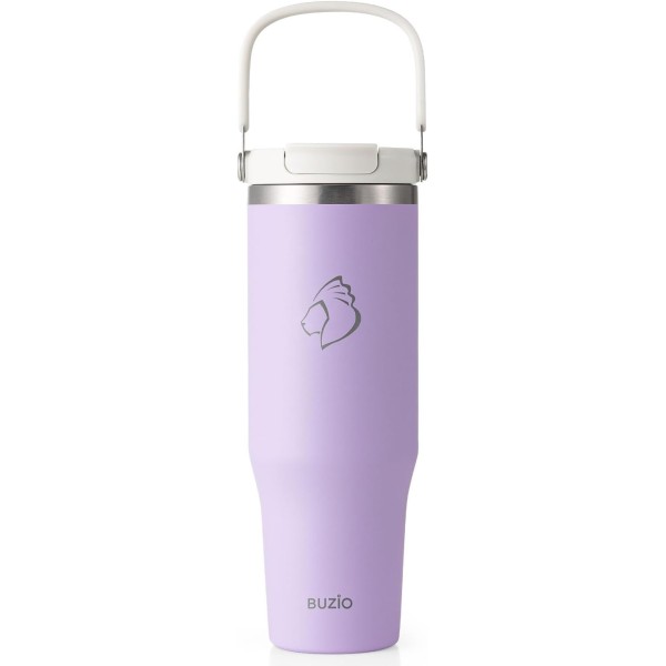 Buzio Swing Series Insulated Tumbler 1.2Litre, Purple - X004PKB7V3