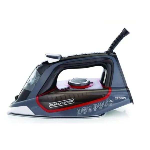 Black & Decker 2200W Steam Iron, Blue - X2050-B5