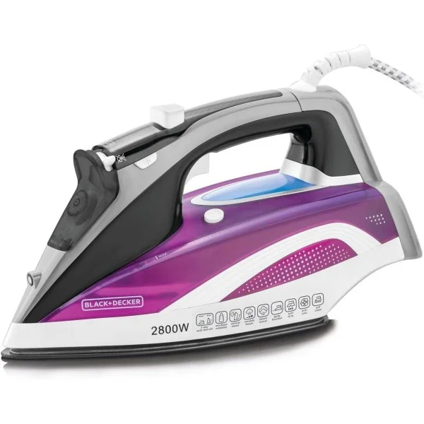 Black & Decker 2800W Digital Steam Iron - X2250-B5