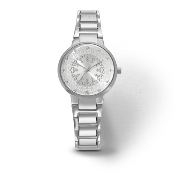 Zyros Stainless Steel Stylish Analog Watch for Women - ZAA022L111111