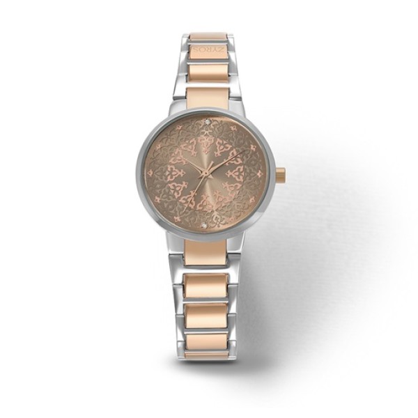 Zyros Stainless Steel Stylish Analog Watch for Women - ZAA022L282807