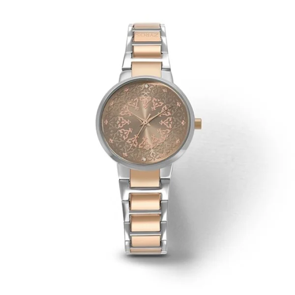 Zyros Stainless Steel Stylish Analog Watch for Women - ZAA022L282807