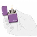 MATTE Purple Zippo Lighter ZP26415