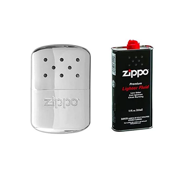 ZIPPO Hand Warmer Chrome Gbox, Silver - ZP40360