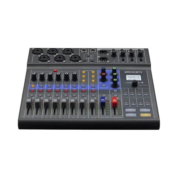 ZOOM LiveTrak L-8 Portable 8-Channel Digital Mixer and Multi-track Recorder