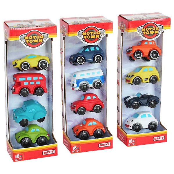 MotorTown Soft Touch Cars, 1 piece-Assorted - 113361-T