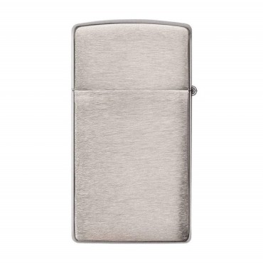 Zippo Slim Brushed Chrome Lighter - ZP1600