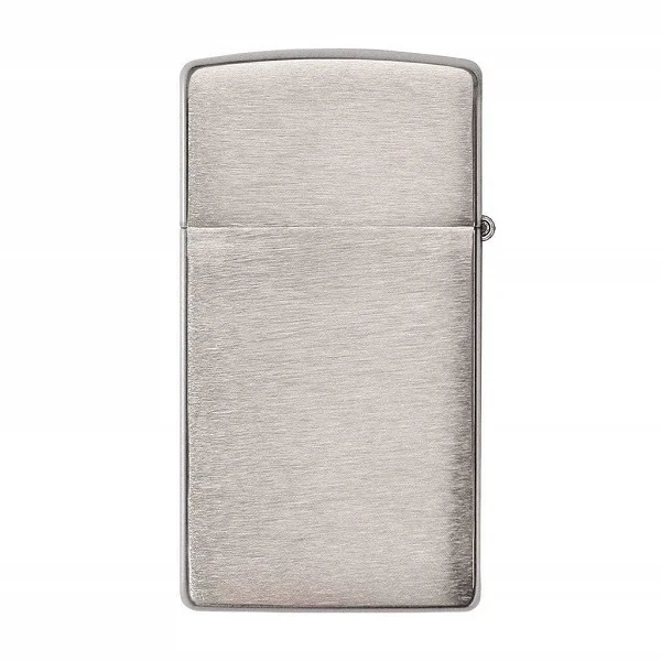 Zippo Slim Brushed Chrome Lighter - ZP1600
