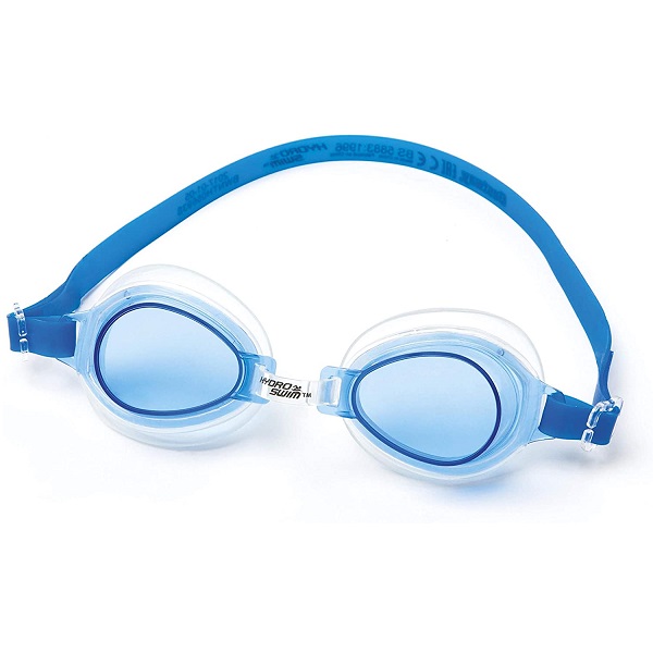 Bestway High Style Swimming Goggles, Blue - 21002-B