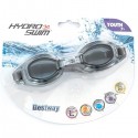 Bestway Crystal Clear Swimming Goggles - Black, 21049-BL