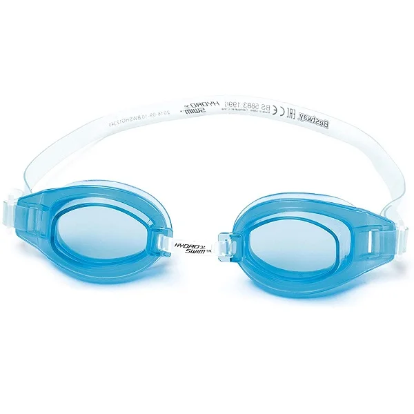 Bestway Crystal Clear Swimming Goggles - Light Blue, 21049-LB