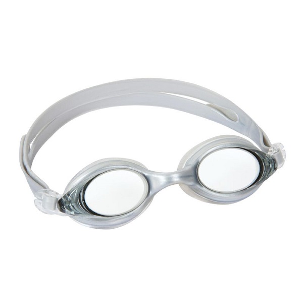Bestway Inspira Swimming Race Goggles, White - 21053-WH