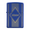 Zippo Theme Matte  Blue & Gold Color Lighter - ZP29472