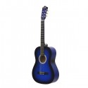 LCM Basswood 39” Classical Guitar For Beginners, Blue - LCM-3900-BLUE