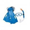 Bestway Meridian Snorkel Set, Blue - 25020-BL