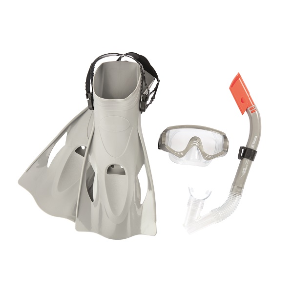 Bestway Meridian Snorkel Set, White - 25020-W