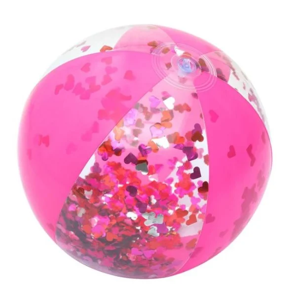 Bestway 41cm Glitter Fusion Beach Ball, Pink - 31050-P