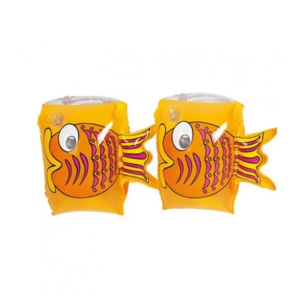 Bestway 10"x6" Friendly Fish Arm Bands, Yellow - 32062-Y