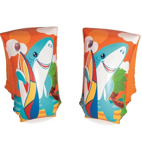Bestway Shark Printed Inflatable Armfloats,Age 6+ - 32102-S